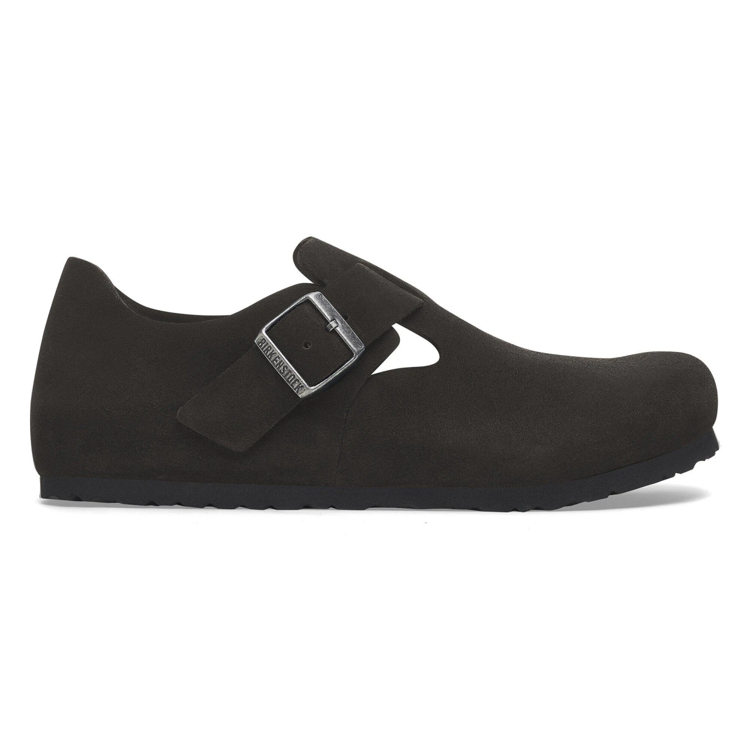 Birkenstock London Suede Leather Black 3 Birkenstock London Suede Leather Black - Image 3