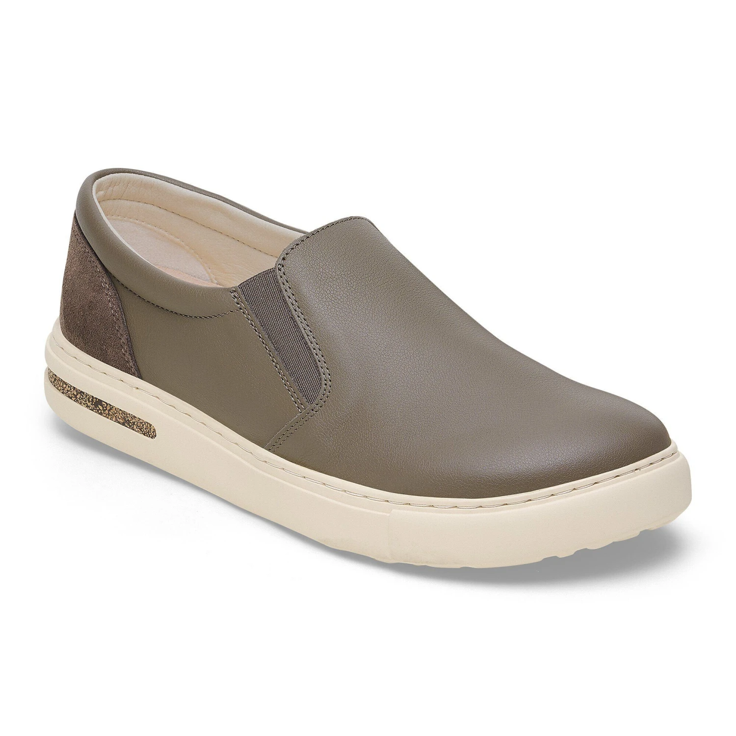 Birkenstock Oswego Mixed Leather Concrete Gray 1 Birkenstock Oswego Mixed Leather Concrete Gray