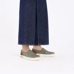 Birkenstock Oswego Mixed Leather Concrete Gray 11 Birkenstock Oswego Mixed Leather Concrete Gray -Birkenstock Sale Store 1028126 f look f