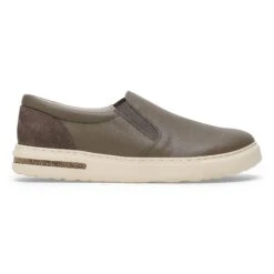 Birkenstock Oswego Mixed Leather Concrete Gray 10 Birkenstock Oswego Mixed Leather Concrete Gray -Birkenstock Sale Store 1028126 side
