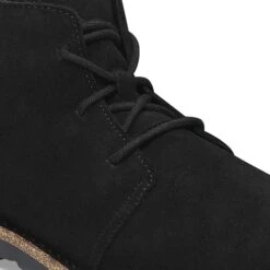 Birkenstock Uppsala Mid Shearling Suede Leather Black -Birkenstock Sale Store 1028141 detail 1