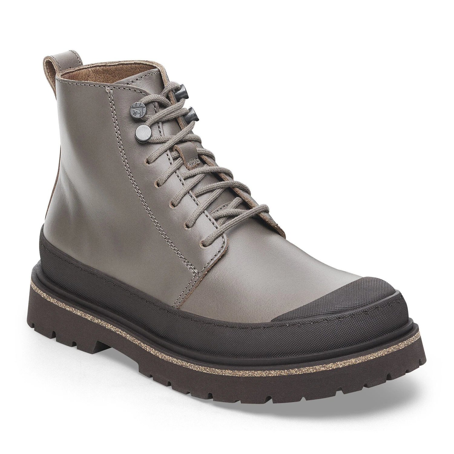 Birkenstock Prescott Lace Women Oiled Leather Concrete Gray 1 Birkenstock Prescott Lace Women Oiled Leather Concrete Gray