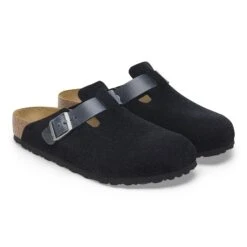 Birkenstock Boston Mixed Leather Midnight Blue -Birkenstock Sale Store 1028210 pair