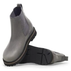 Birkenstock Highwood Slip On Mid Men Oiled Leather Graphite -Birkenstock Sale Store 1028251 sole