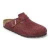 Birkenstock Boston Suede Leather Zinfandel