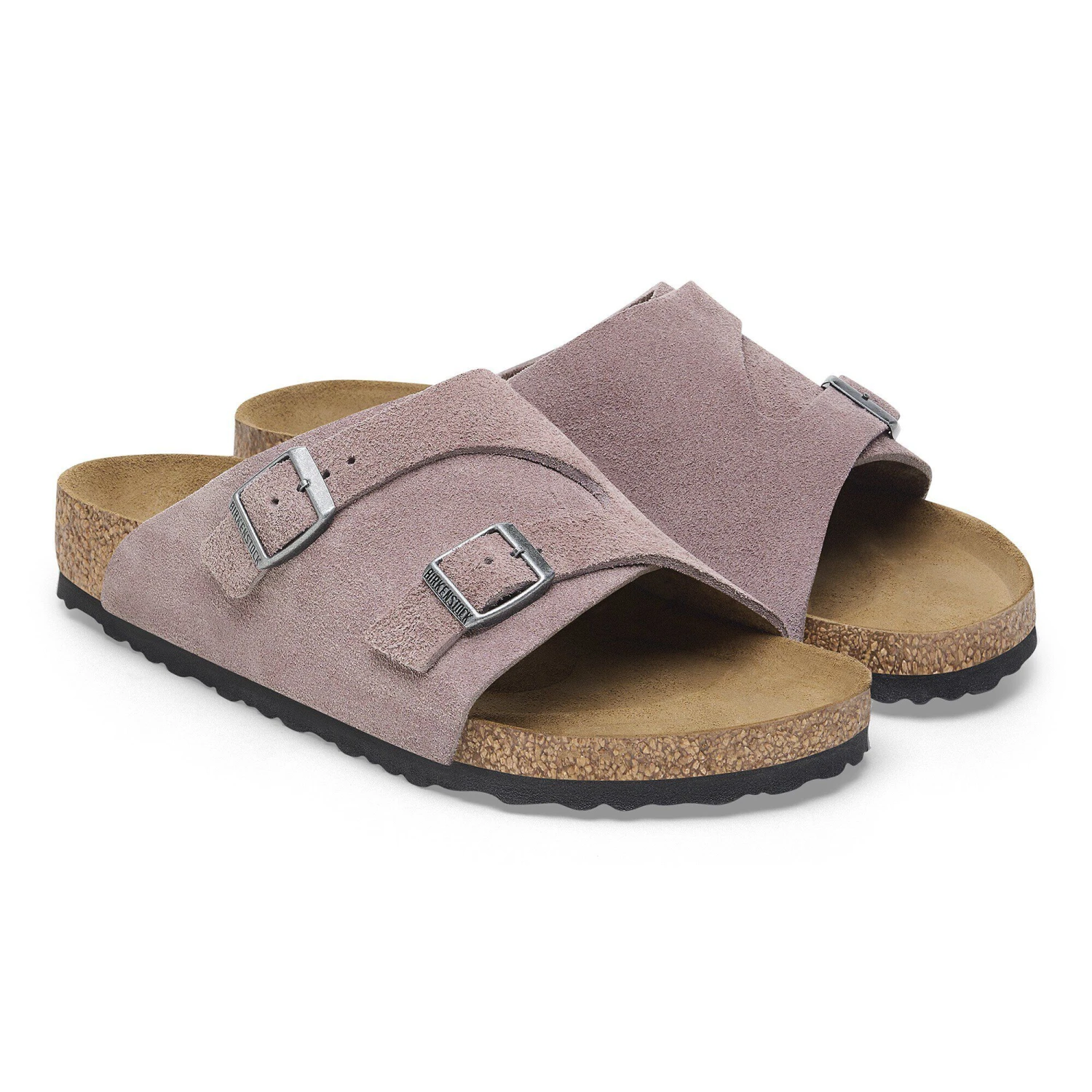 Birkenstock Zürich Suede Leather Faded Purple 5 Birkenstock Zürich Suede Leather Faded Purple - Image 5