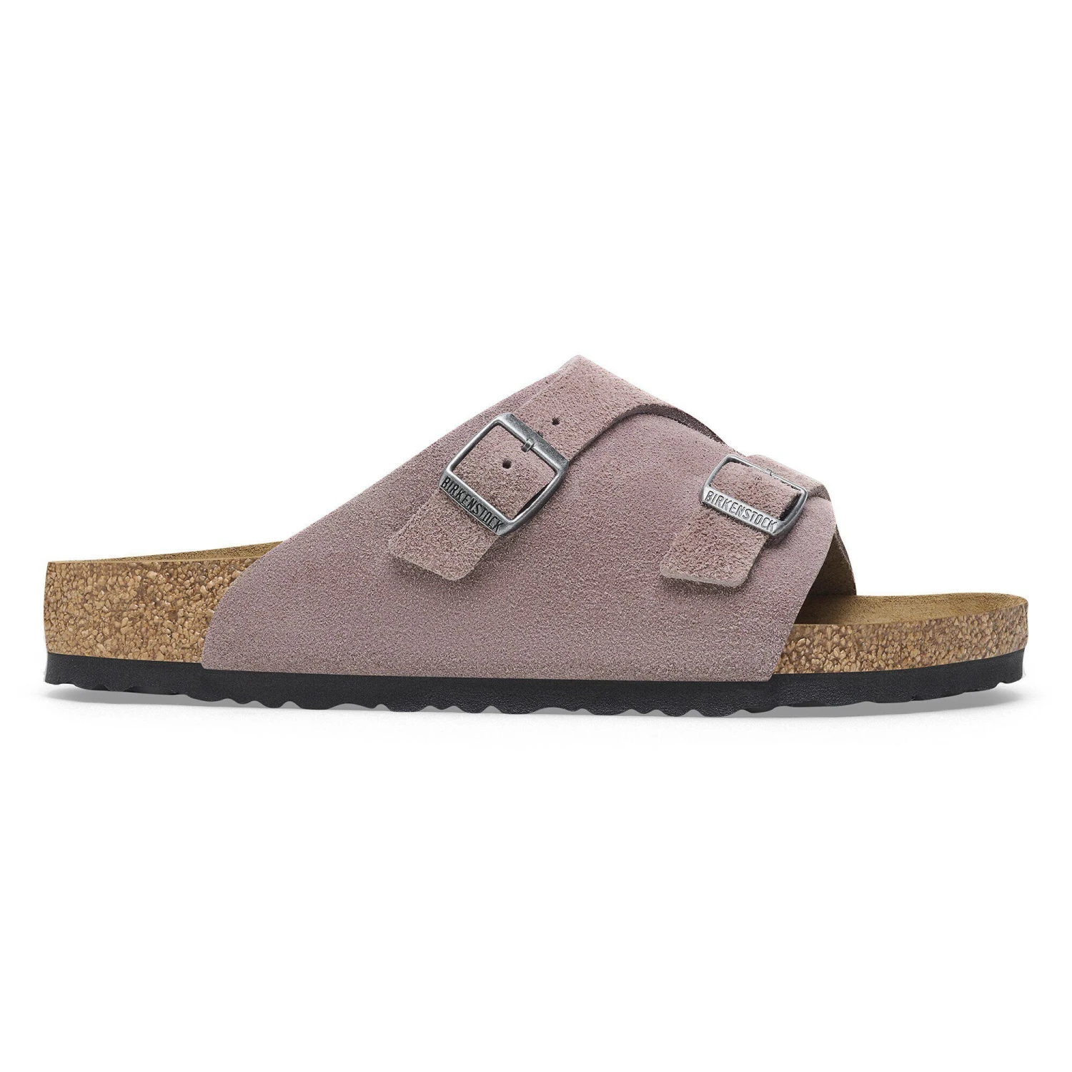Birkenstock Zürich Suede Leather Faded Purple 3 Birkenstock Zürich Suede Leather Faded Purple - Image 3