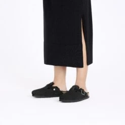 Birkenstock Boston Teddy Shearling Suede Leather-Shearling Corduroy Black 12 Birkenstock Boston Teddy Shearling Suede Leather-Shearling Corduroy Black -Birkenstock Sale Store 1028326 f look f