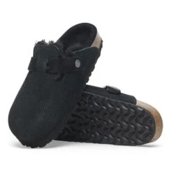 Birkenstock Boston Teddy Shearling Suede Leather-Shearling Corduroy Black 14 Birkenstock Boston Teddy Shearling Suede Leather-Shearling Corduroy Black -Birkenstock Sale Store 1028326 sole