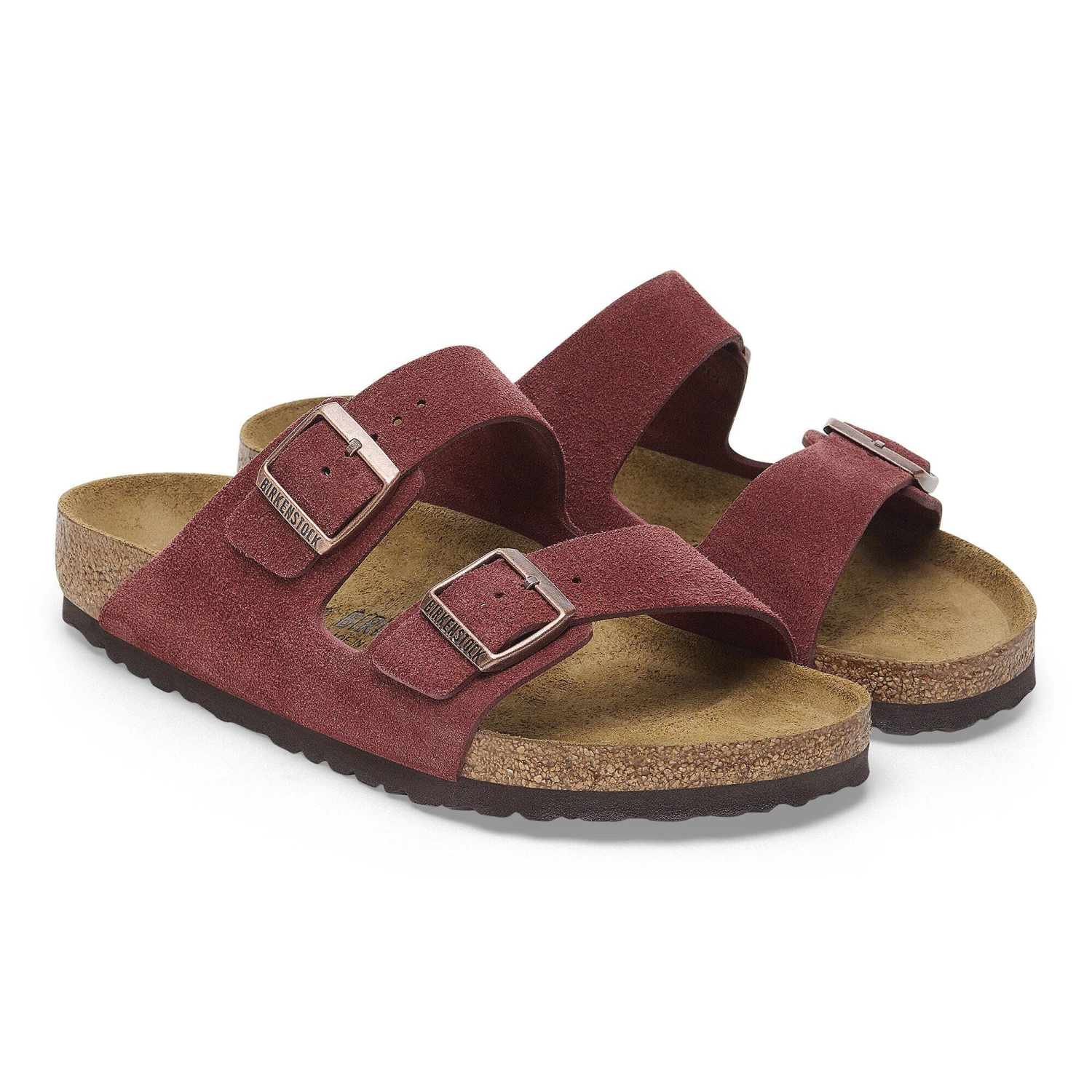 Birkenstock Arizona Suede Leather Zinfandel 5 Birkenstock Arizona Suede Leather Zinfandel - Image 5