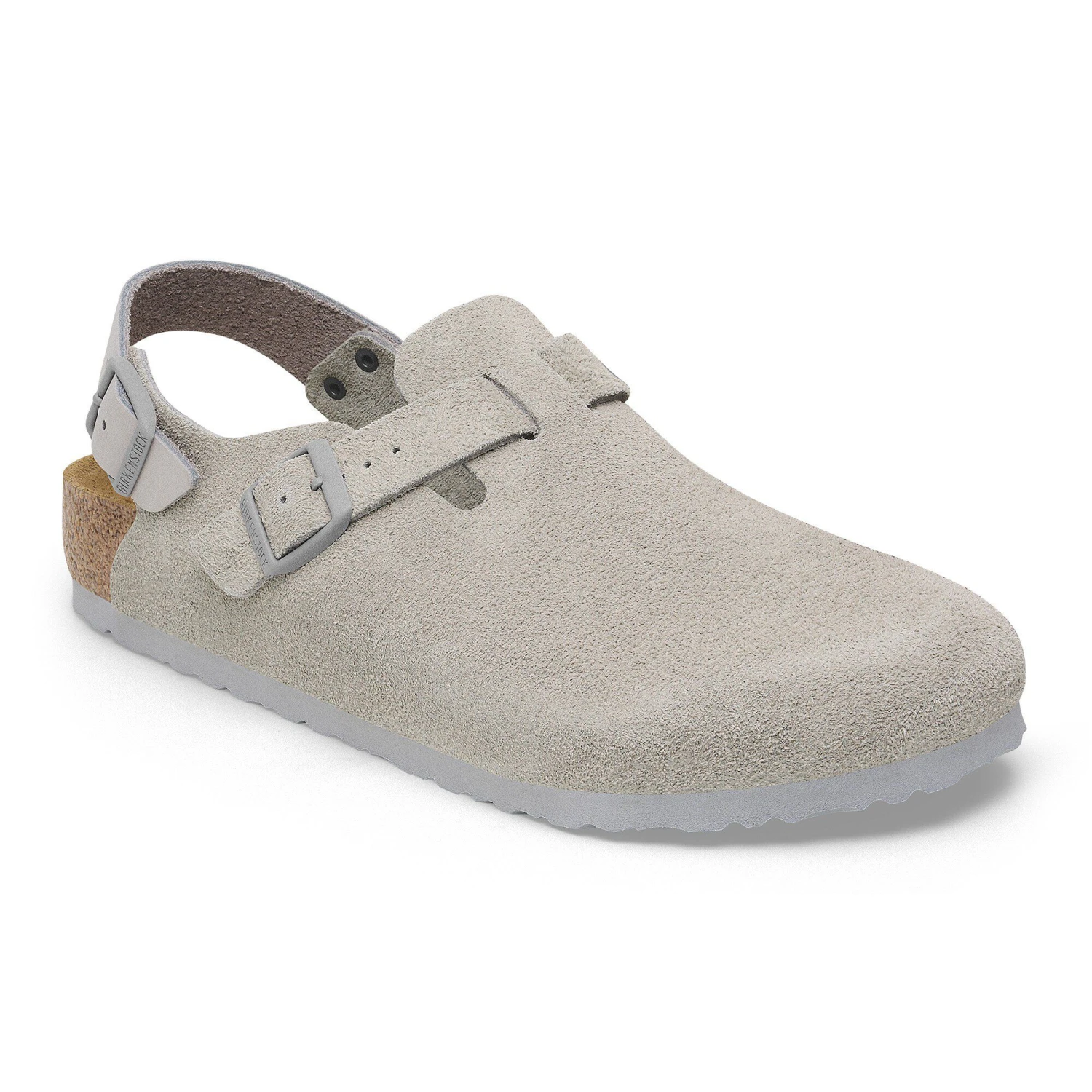 Birkenstock Tokio Suede Leather Stone Coin 1 Birkenstock Tokio Suede Leather Stone Coin