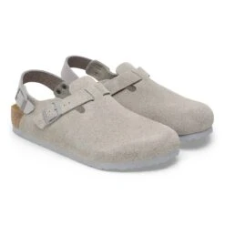 Birkenstock Tokio Suede Leather Stone Coin 9 Birkenstock Tokio Suede Leather Stone Coin -Birkenstock Sale Store 1028359 pair