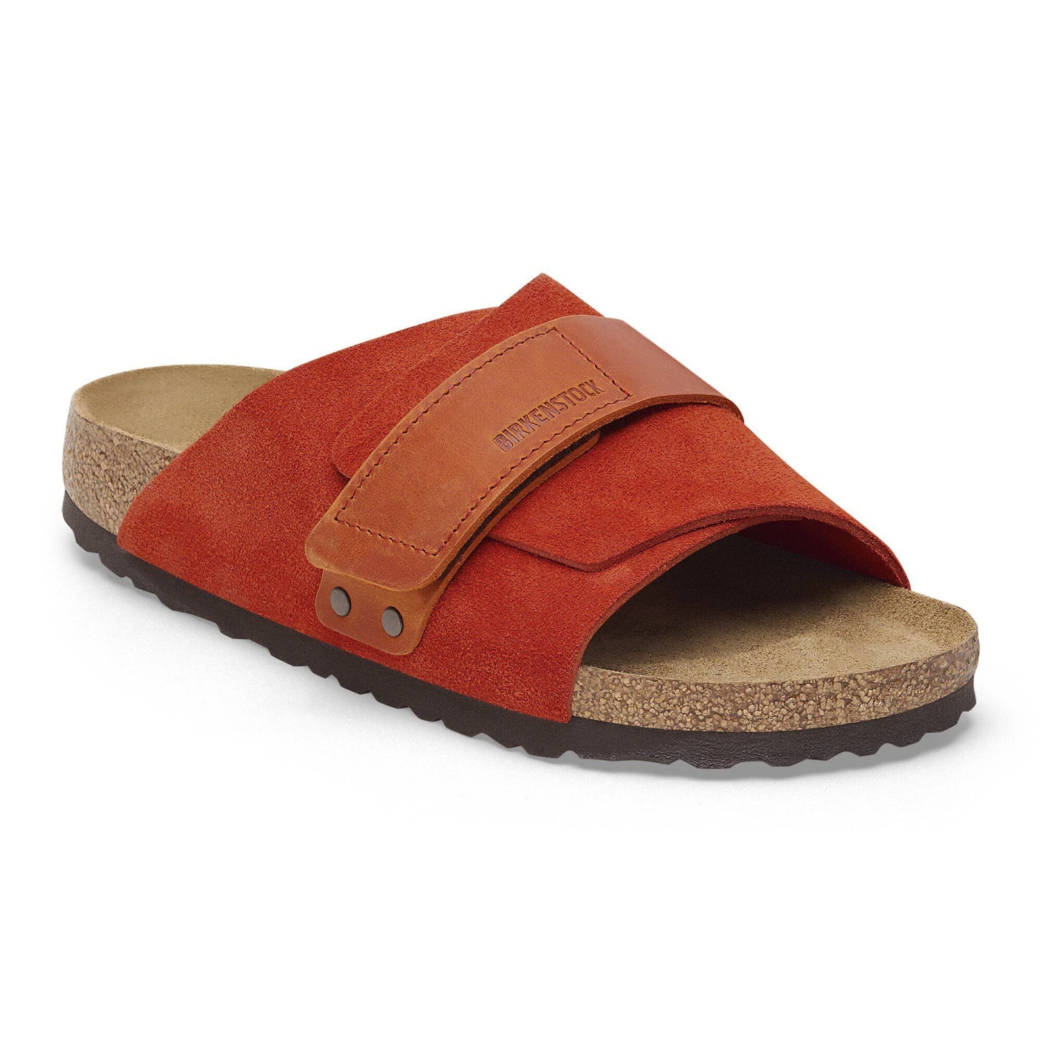 Birkenstock Kyoto Nubuck-Suede Leather Rust Brown 1 Birkenstock Kyoto Nubuck-Suede Leather Rust Brown
