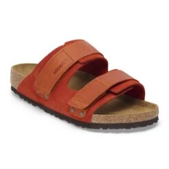 Birkenstock Uji Nubuck-Suede Leather Rust Brown