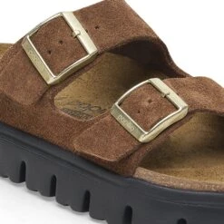 Arizona Chunky Suede Leather Dark Tea/ Black 12 Arizona Chunky Suede Leather Dark Tea/ Black -Birkenstock Sale Store 1028389 detail 1
