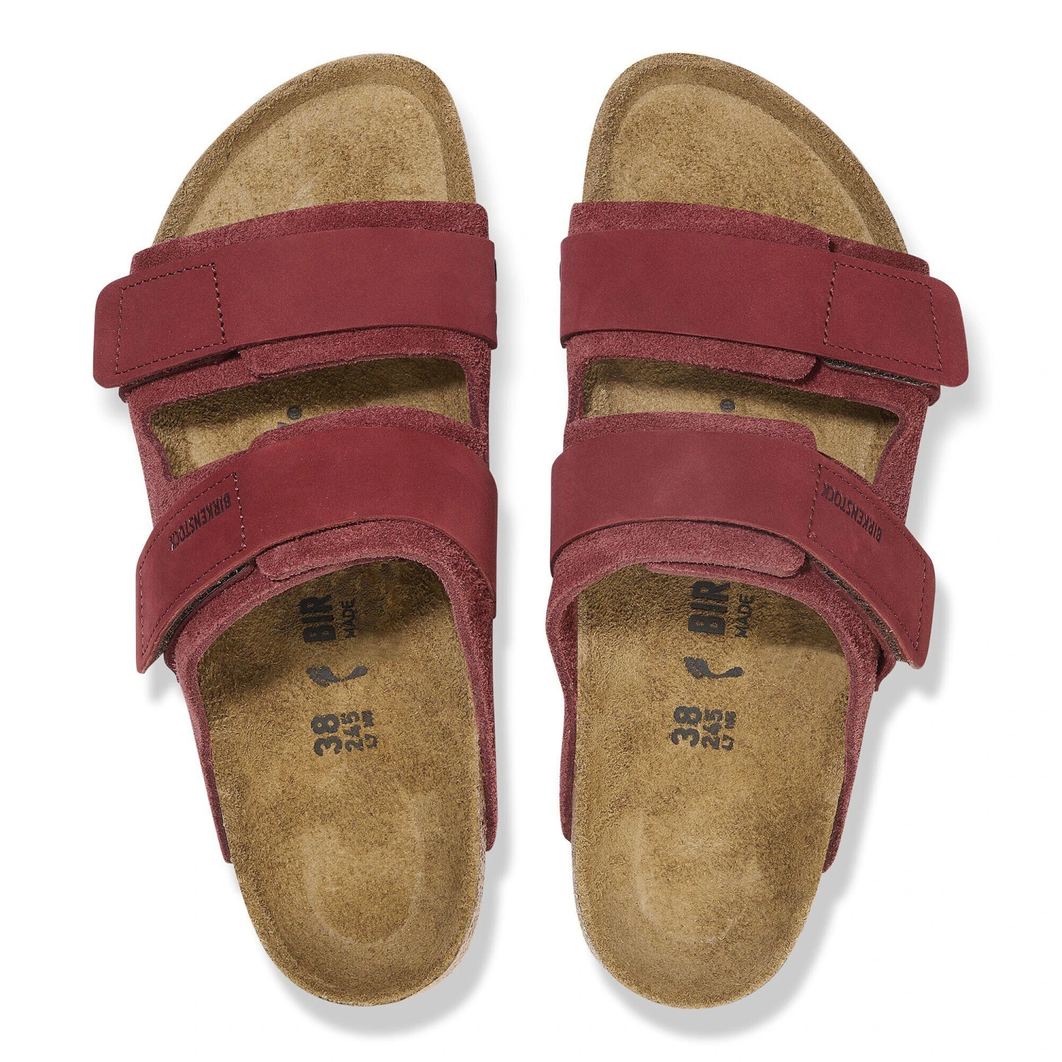 Birkenstock Uji Nubuck-Suede Leather Zinfandel 2 Birkenstock Uji Nubuck-Suede Leather Zinfandel - Image 2