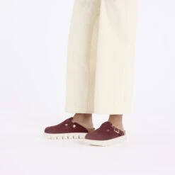 Boston Chunky Suede Leather Berry Crush -Birkenstock Sale Store 1028395 f look f