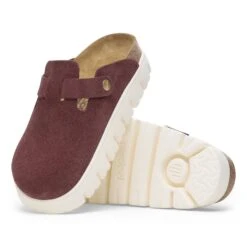 Boston Chunky Suede Leather Berry Crush -Birkenstock Sale Store 1028395 sole
