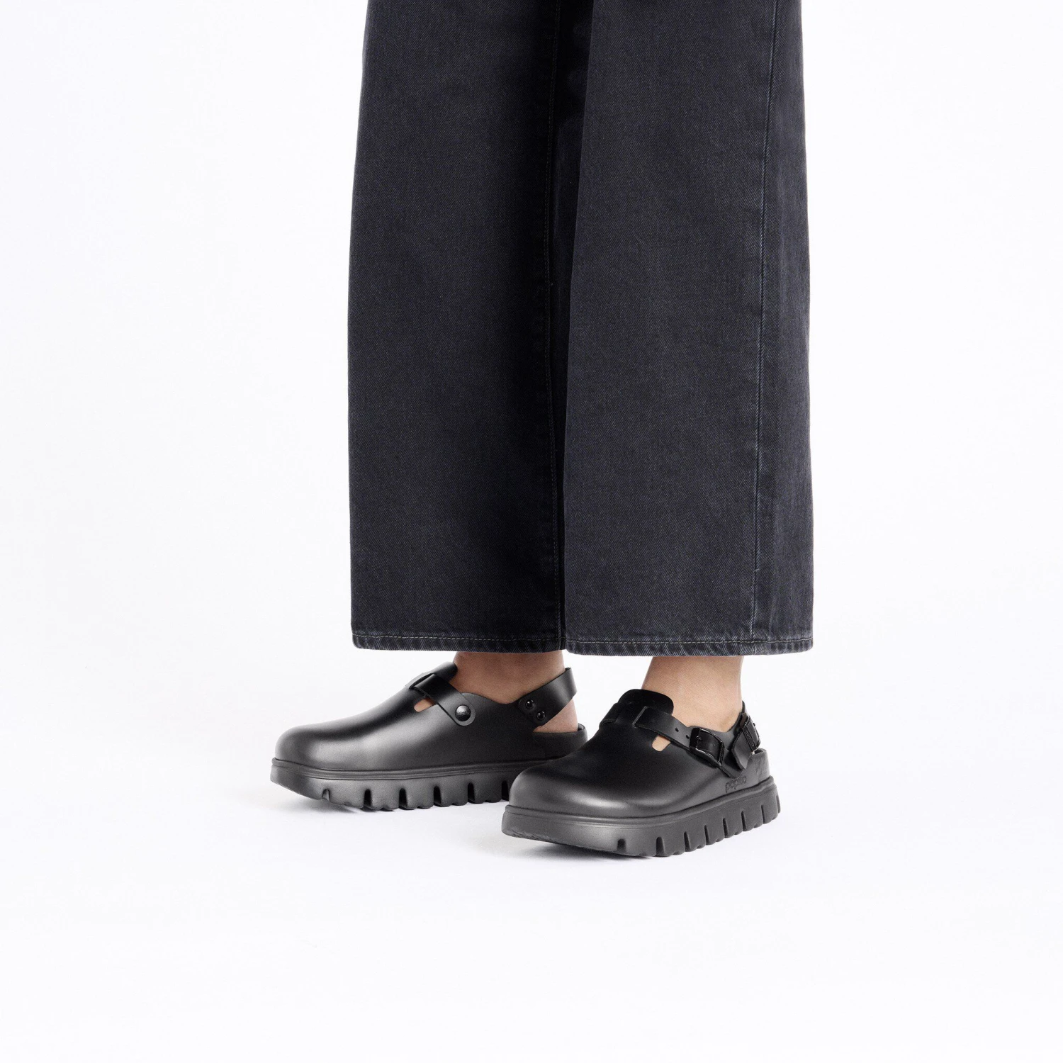 Tokio Chunky Leather Black 8 Tokio Chunky Leather Black - Image 8