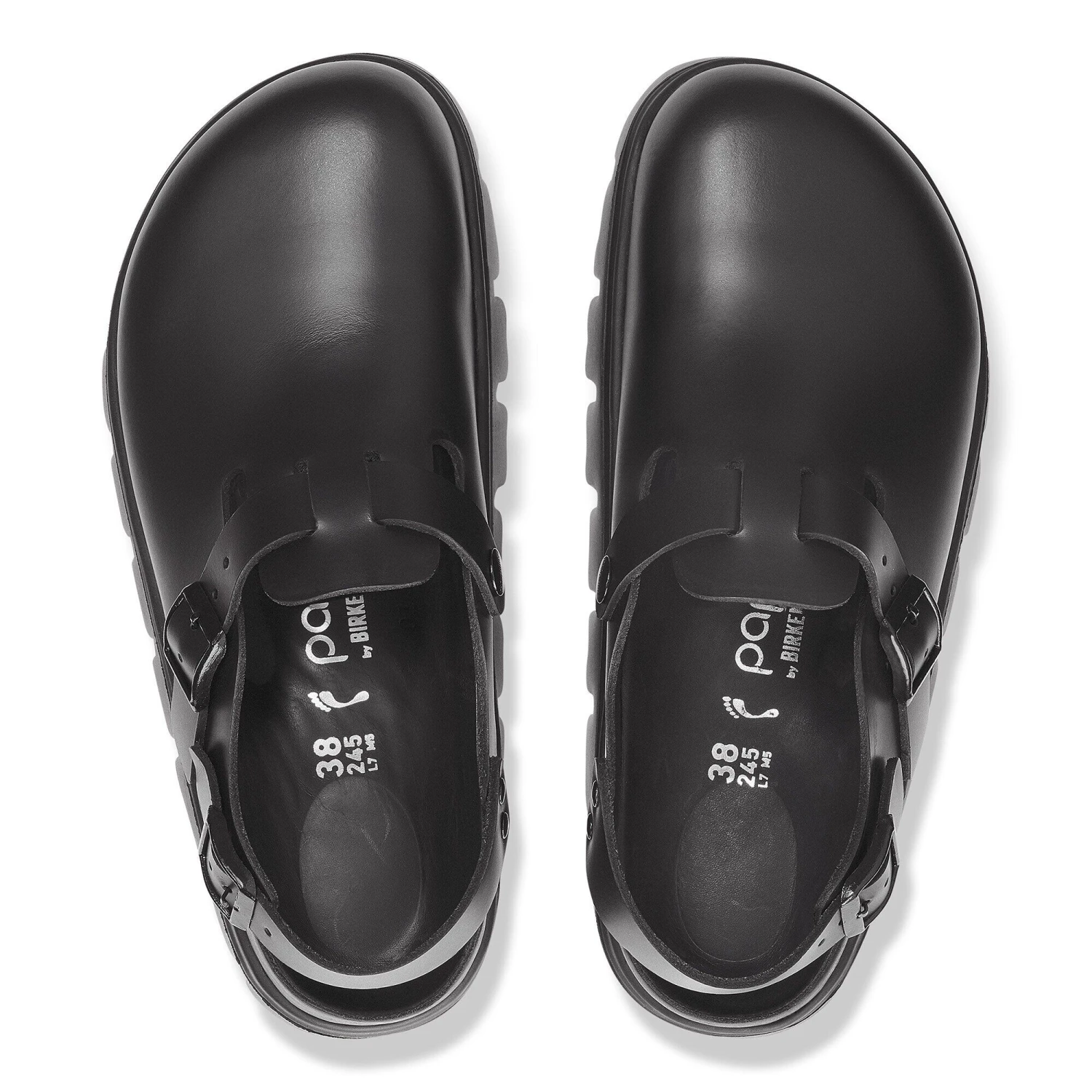 Tokio Chunky Leather Black 2 Tokio Chunky Leather Black - Image 2