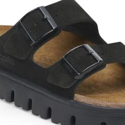 Arizona Chunky Suede Leather Black/Black -Birkenstock Sale Store 1028403 detail 1