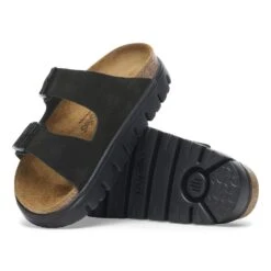 Arizona Chunky Suede Leather Black/Black -Birkenstock Sale Store 1028403 sole
