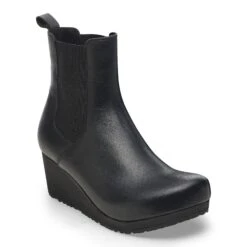 Ebba Slip On Leather Black/Black