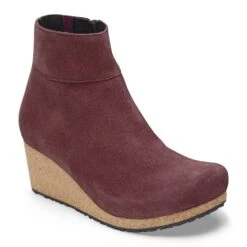 Ebba Suede Leather Berry Crush