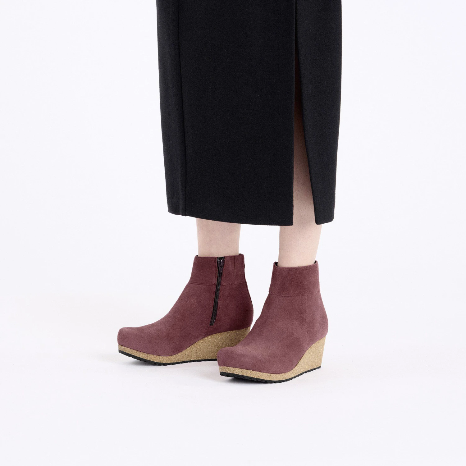 Ebba Suede Leather Berry Crush 8 Ebba Suede Leather Berry Crush - Image 8