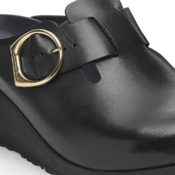 Fanny Ring-Buckle Leather Black/Black -Birkenstock Sale Store 1028423 detail 1