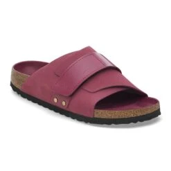 Birkenstock Kyoto Nubuck Leather Berry Crush