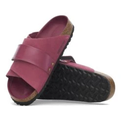 Birkenstock Kyoto Nubuck Leather Berry Crush -Birkenstock Sale Store 1028562 sole