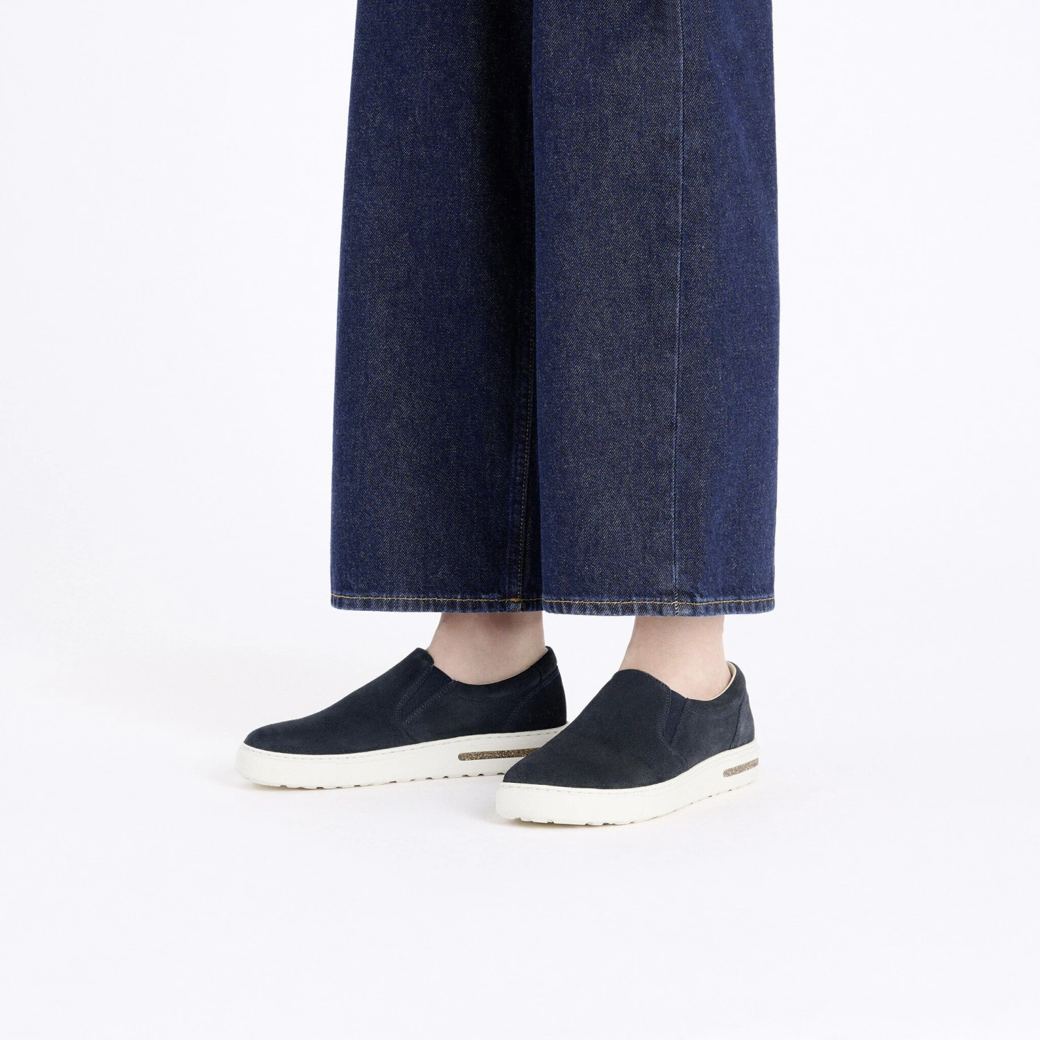 Birkenstock Oswego Suede Leather Midnight Blue 6 Birkenstock Oswego Suede Leather Midnight Blue - Image 6