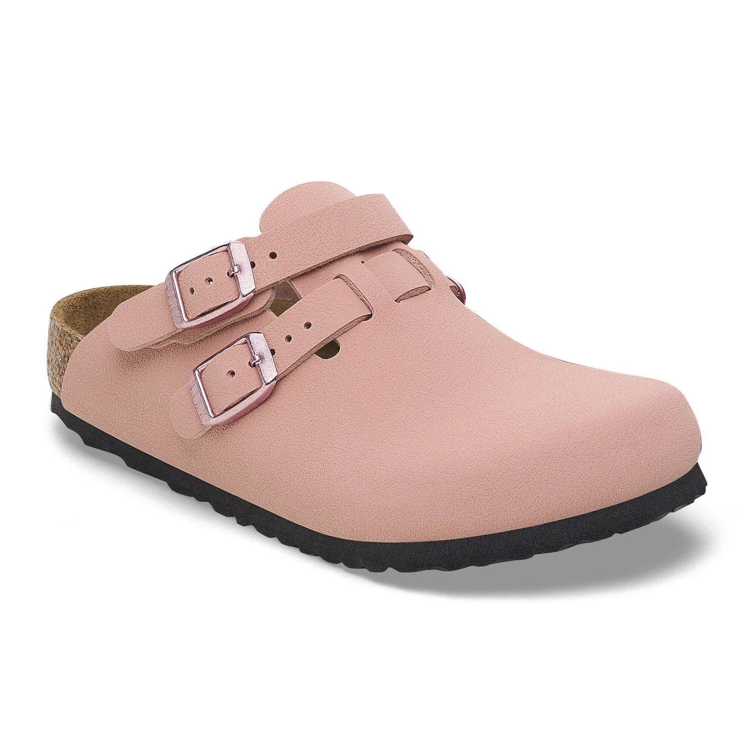 Birkenstock Kay Kids Birkibuc Pink Clay 1 Birkenstock Kay Kids Birkibuc Pink Clay