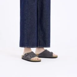 Birkenstock Zürich Suede Leather Velvet Grey 12 Birkenstock Zürich Suede Leather Velvet Grey -Birkenstock Sale Store 1028586 f look f