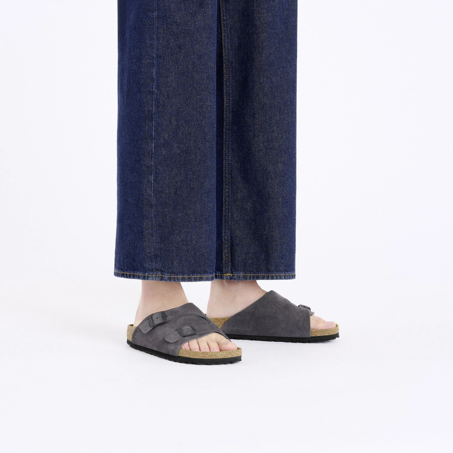 Birkenstock Zürich Suede Leather Velvet Grey 5 Birkenstock Zürich Suede Leather Velvet Grey - Image 5