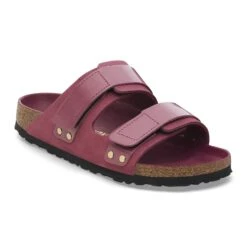 Birkenstock Uji Nubuck Leather Berry Crush