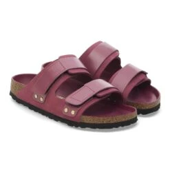 Birkenstock Uji Nubuck Leather Berry Crush -Birkenstock Sale Store 1028620 pair