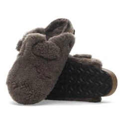 Birkenstock Boston Big Buckle Shearling Concrete Gray 15 Birkenstock Boston Big Buckle Shearling Concrete Gray -Birkenstock Sale Store 1028628 sole