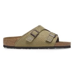 Birkenstock Zürich Canvas Natural Fibre Faded Khaki 8 Birkenstock Zürich Canvas Natural Fibre Faded Khaki -Birkenstock Sale Store 1028755 side