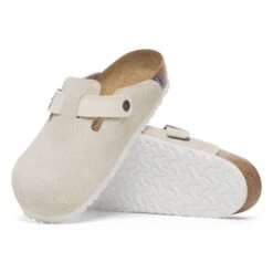 Birkenstock Boston Canvas Natural Fibre Eggshell -Birkenstock Sale Store 1028790 sole