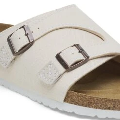 Birkenstock Zürich Canvas Natural Fibre Eggshell 11 Birkenstock Zürich Canvas Natural Fibre Eggshell -Birkenstock Sale Store 1028800 detail 1