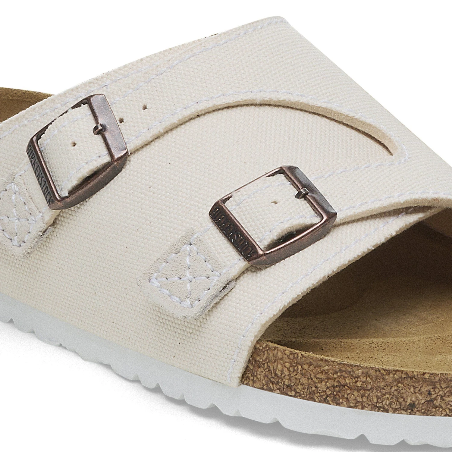 Birkenstock Zürich Canvas Natural Fibre Eggshell 6 Birkenstock Zürich Canvas Natural Fibre Eggshell - Image 6