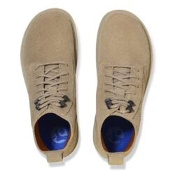 Birkenstock Highwood Lace Mid Women Suede Leather Taupe -Birkenstock Sale Store 1028921 top