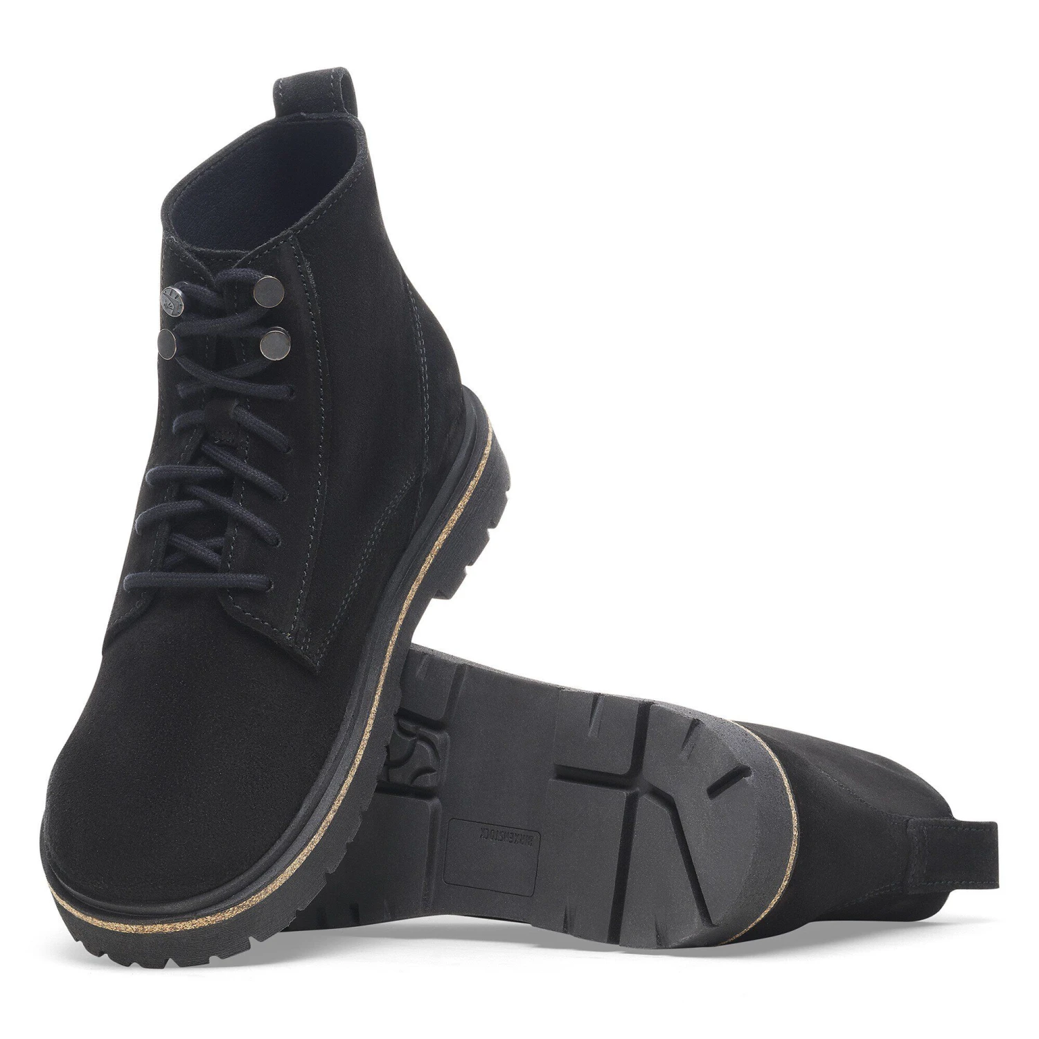 Birkenstock Highwood Lace Mid Women Suede Leather Black 4 Birkenstock Highwood Lace Mid Women Suede Leather Black - Image 4