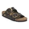 Birkenstock Arizona Big Buckle Textile Raffia Black