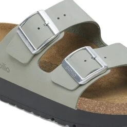 Arizona Flex Platform Nubuck Leather Pure Sage 11 Arizona Flex Platform Nubuck Leather Pure Sage -Birkenstock Sale Store 1029049 detail 1