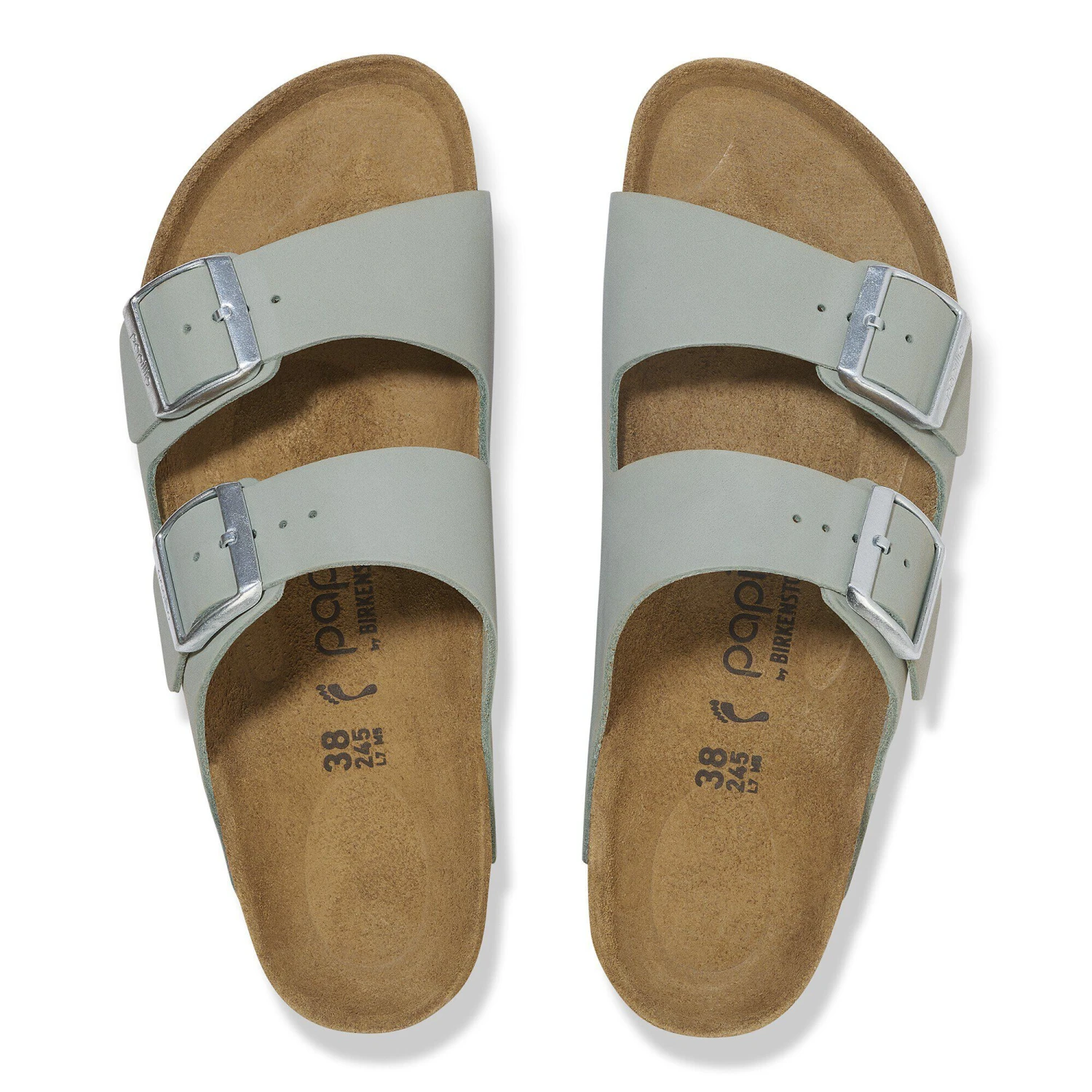 Arizona Flex Platform Nubuck Leather Pure Sage 2 Arizona Flex Platform Nubuck Leather Pure Sage - Image 2