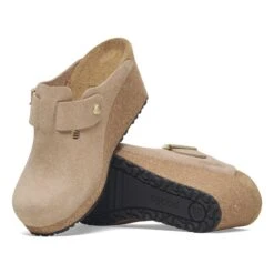 Fanny Suede Leather Warm Sand -Birkenstock Sale Store 1029057 sole