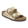 Birkenstock Arizona Big Buckle Textile Raffia Naturale